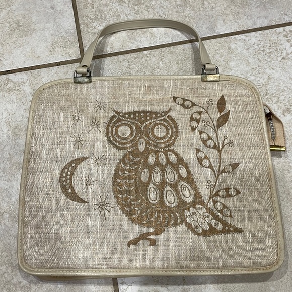 Vintage Stefan Falk & Father Owl Jewel Boutique Handbag Kit Missing Jewels mod - Picture 1 of 9